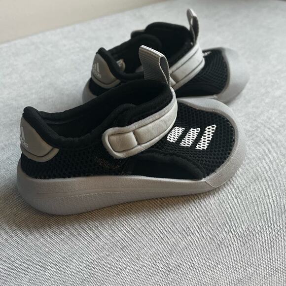 Adidas Baby Altaventure Water Sandals Unisex Black and Grey sz. 3K - Picture 5 of 7